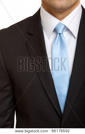 Chic and stylish suit and tie