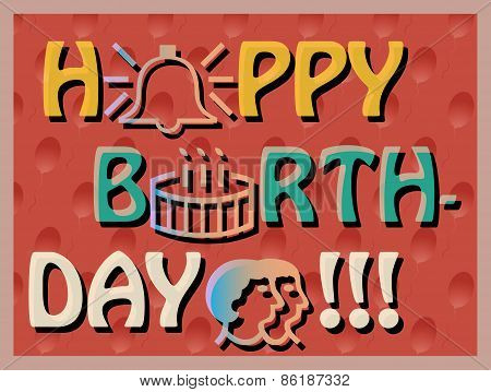 Colorful Birthday Card