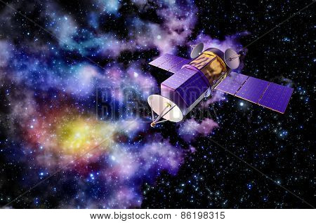 3D model of an artificial satellite of the Earth