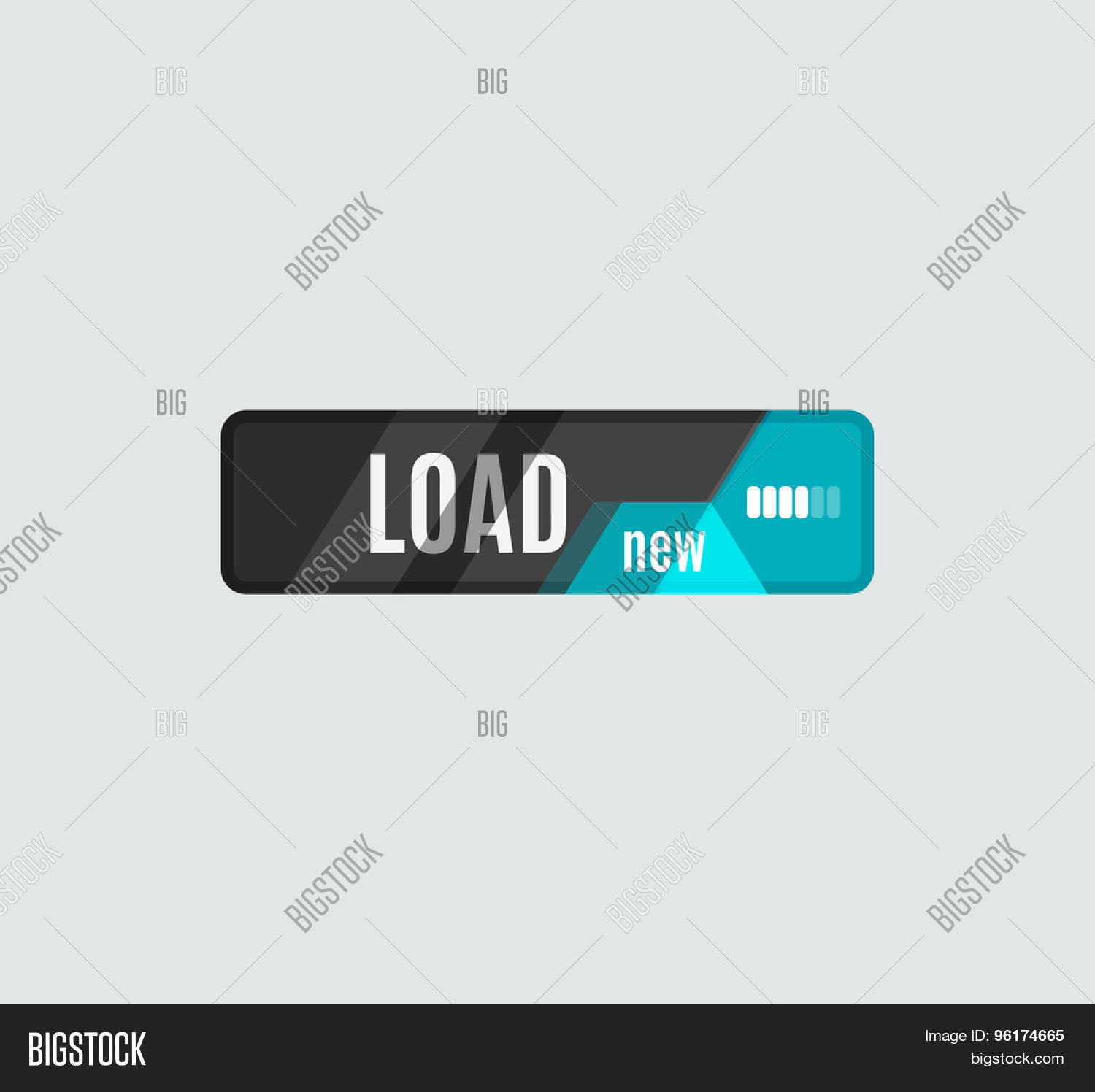 Load All Button Load Button, Image & Photo (Free Trial) | Bigstock