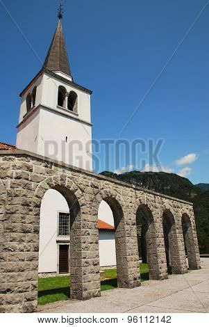 Italian Charnal House At Kobarid