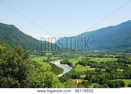Soca Valley Near Kobarid