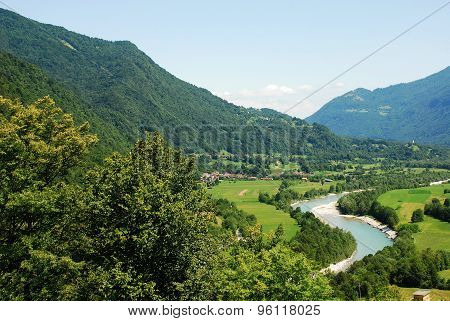 Soca Valley Near Kobarid
