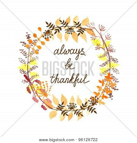 Thankful Greeting Card
