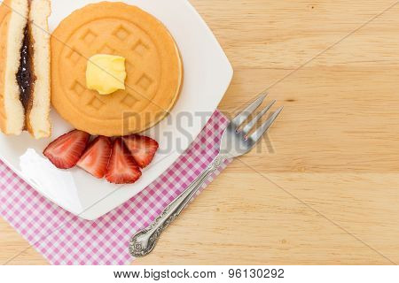 Waffle For Tea Break / Waffle For Coffee Break