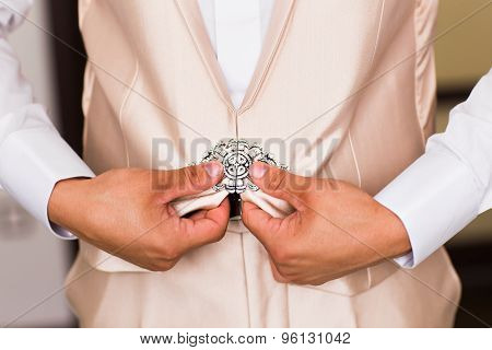 dressed man