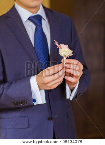dressed man