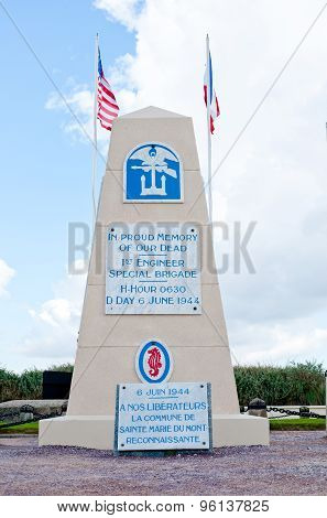 Utah Beach Memorial For 1St Engineer Special Brigade