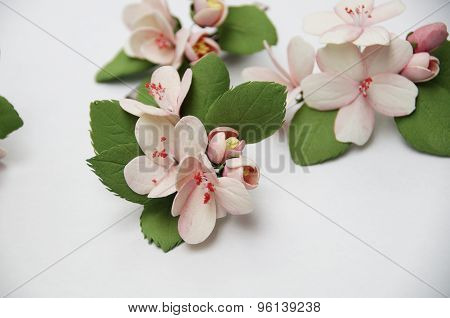 flowers from foam