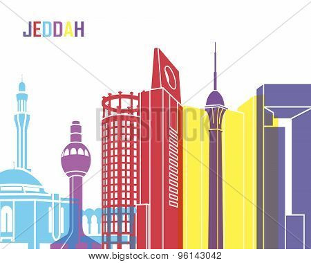 Jeddah Skyline Pop