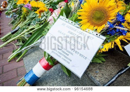 The Date Marks One Year After The Plane Was Shot Down Over Ukraine Killing 298 People