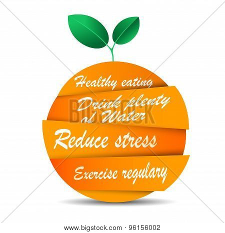 Fitness design over white background