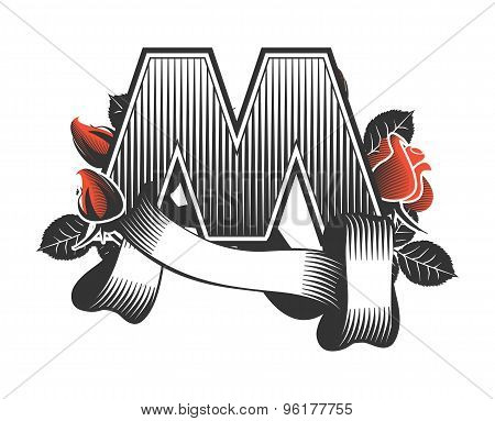 Vector Vintage Letter
