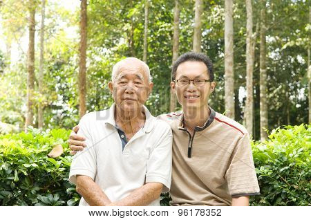 Asian family