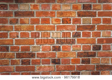 Rustic Old Brick Wall Texture Pattern