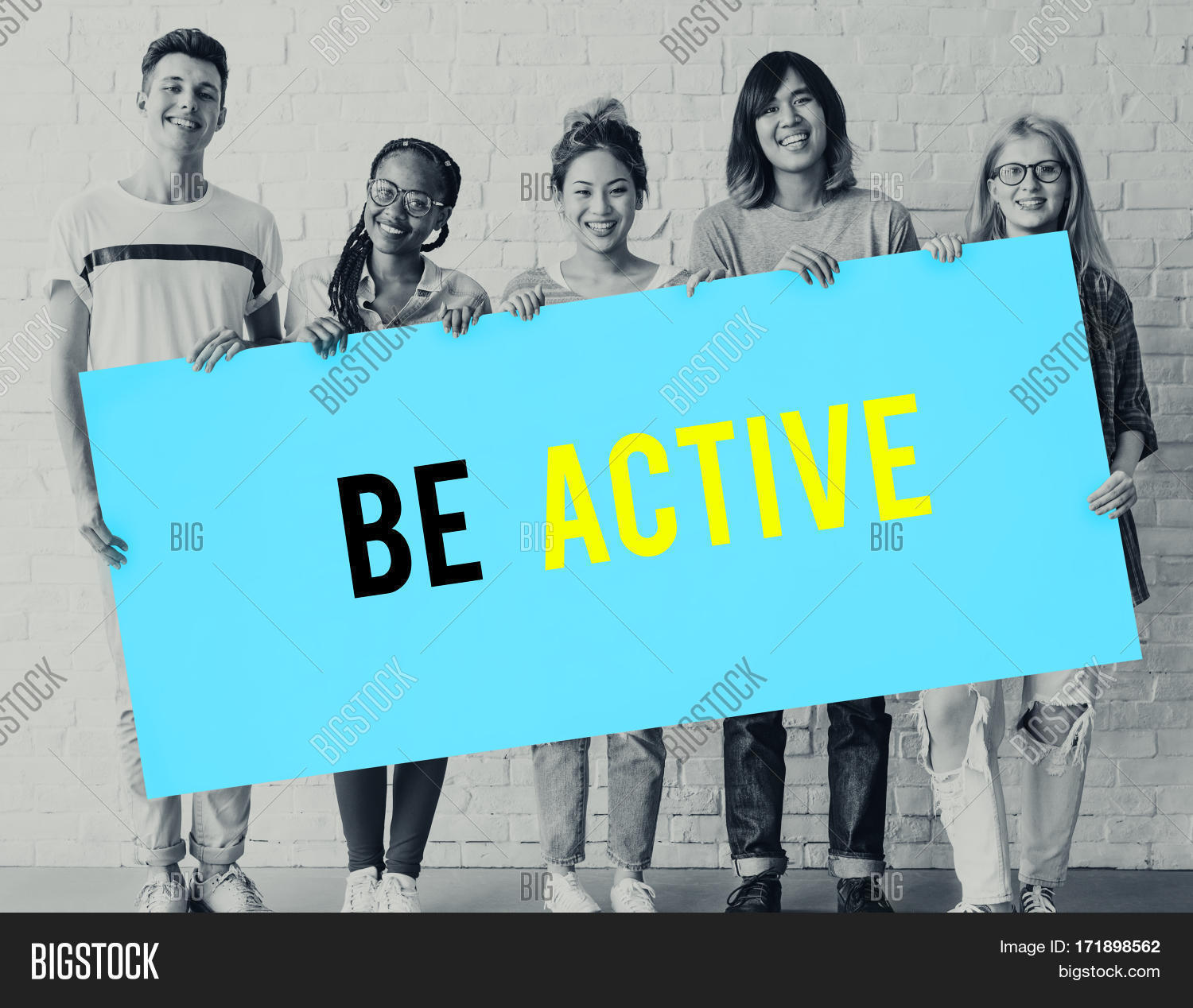 Be Active Add Be Active 이미지 및 사진(무료 체험) | Bigstock