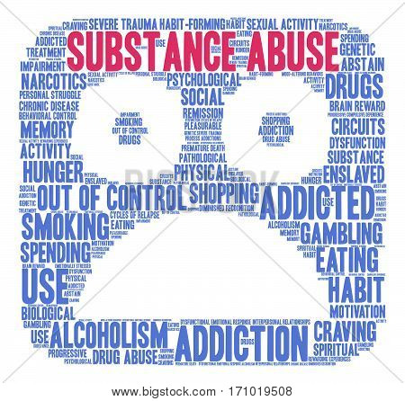 Substance Abuse Word Cloud