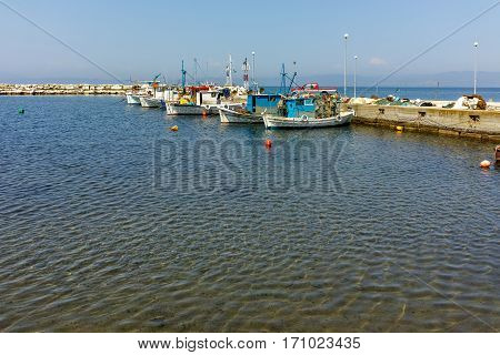 Port of Skala Rachoniou, Thassos island, East Macedonia and Thrace, Greece