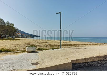 Port of Skala Sotiros, Thassos island, East Macedonia and Thrace, Greece