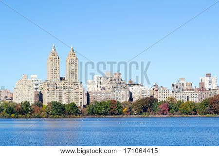 Iconic Views Of The Upper West Side By The Central Park Reservoir