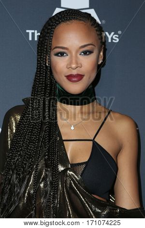 LOS ANGELES - FEB 9:  Serayah McNeil at the Delta Air Lines Celebrates 2017 GRAMMY Weekend at Beauty & Essex on February 9, 2017 in Los Angeles, CA