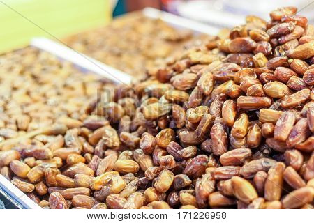Fruits Of The Date Palm (phoenix Dactylifera)