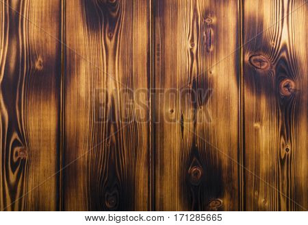 Burnt wood texture background, woodgrain texture, close up