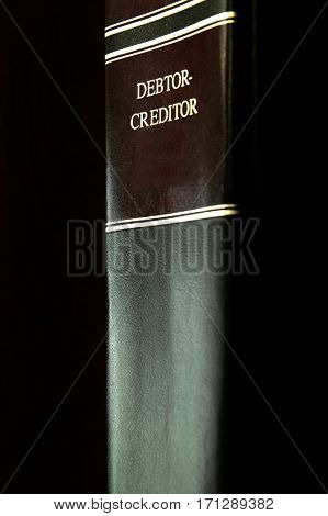 Closup of debtor and creditor law manual book