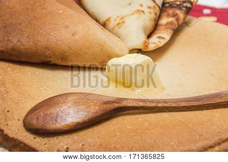 Buttercakes Traditional For Russian Pancake Week