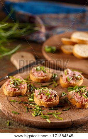 Sandwich With Pate
