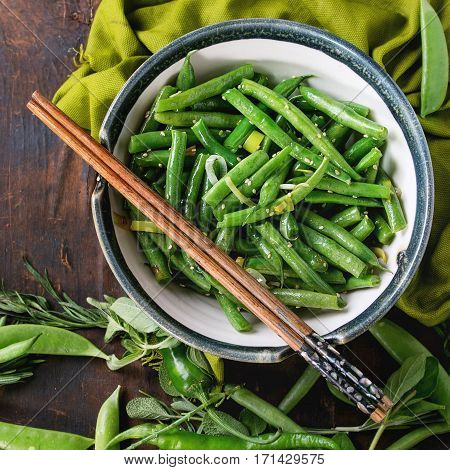 Fried Long Beans