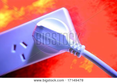 Spina elettrica nel powerboard