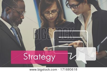 Business Teamwork Teamup Strategy Planning