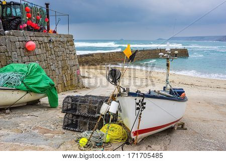 Sennen Cove Winter Cornwall