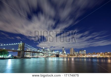 Brooklyn Bridge en Manhattan
