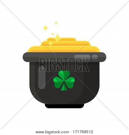 leprechaun pot gold vector photo free trial bigstock
