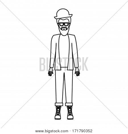 people man icon image, vector illustration stock design
