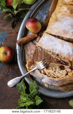 Homemade Apple Strudel