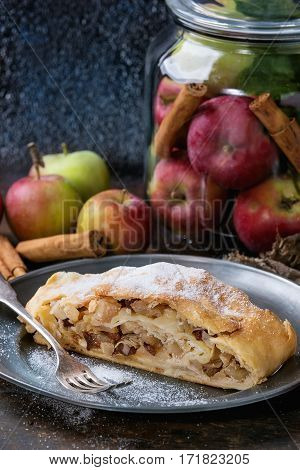 Homemade Apple Strudel
