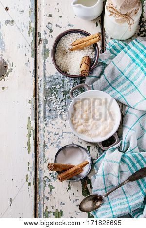 Ingredients For Making Rice Pudding