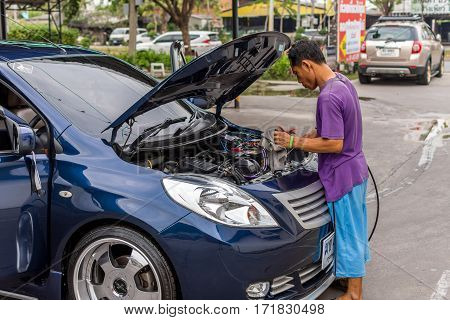 Cleaning The Car