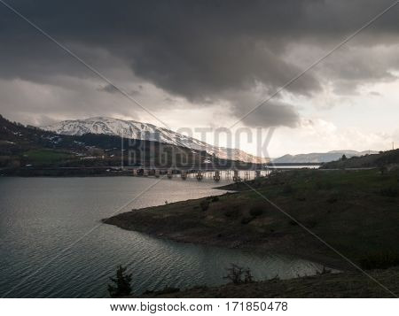 Lake Of Campotosto