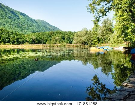 Lake Piano In The Val Menaggio