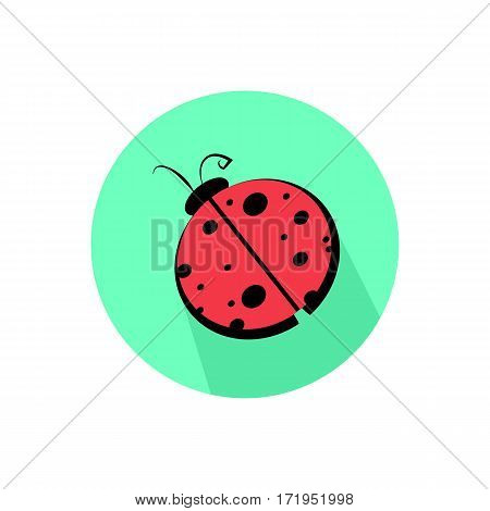 God S Cow On A White Background In A Bright Circle