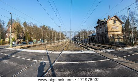 Old Train Station In Buchschlag, Sprendlinge