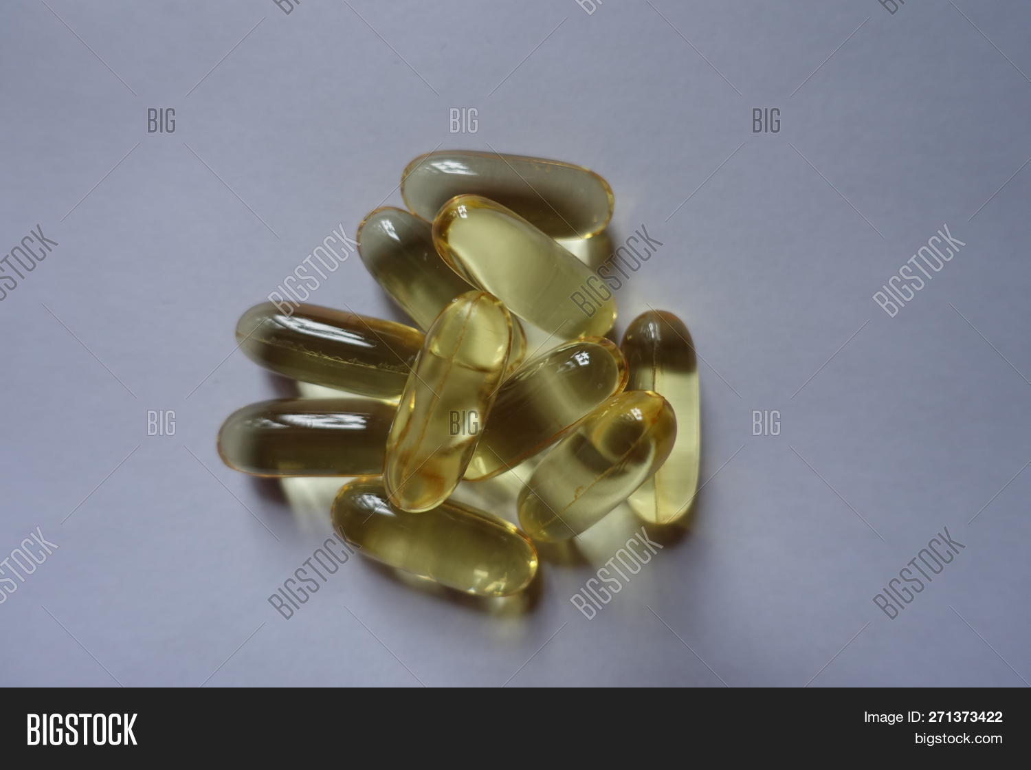 Pills Fish Oil On Image & Photo (Free Trial) | Bigstock
