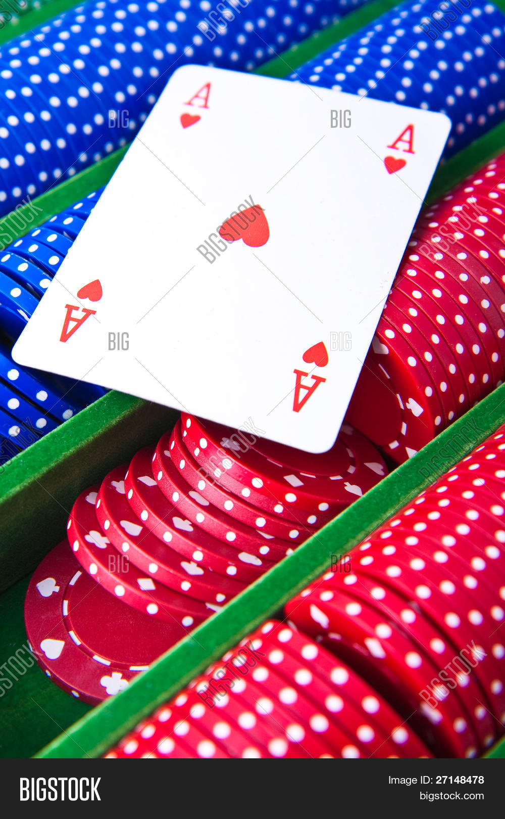Colorful Poker Chips Image & Photo (Free Trial) Bigstock