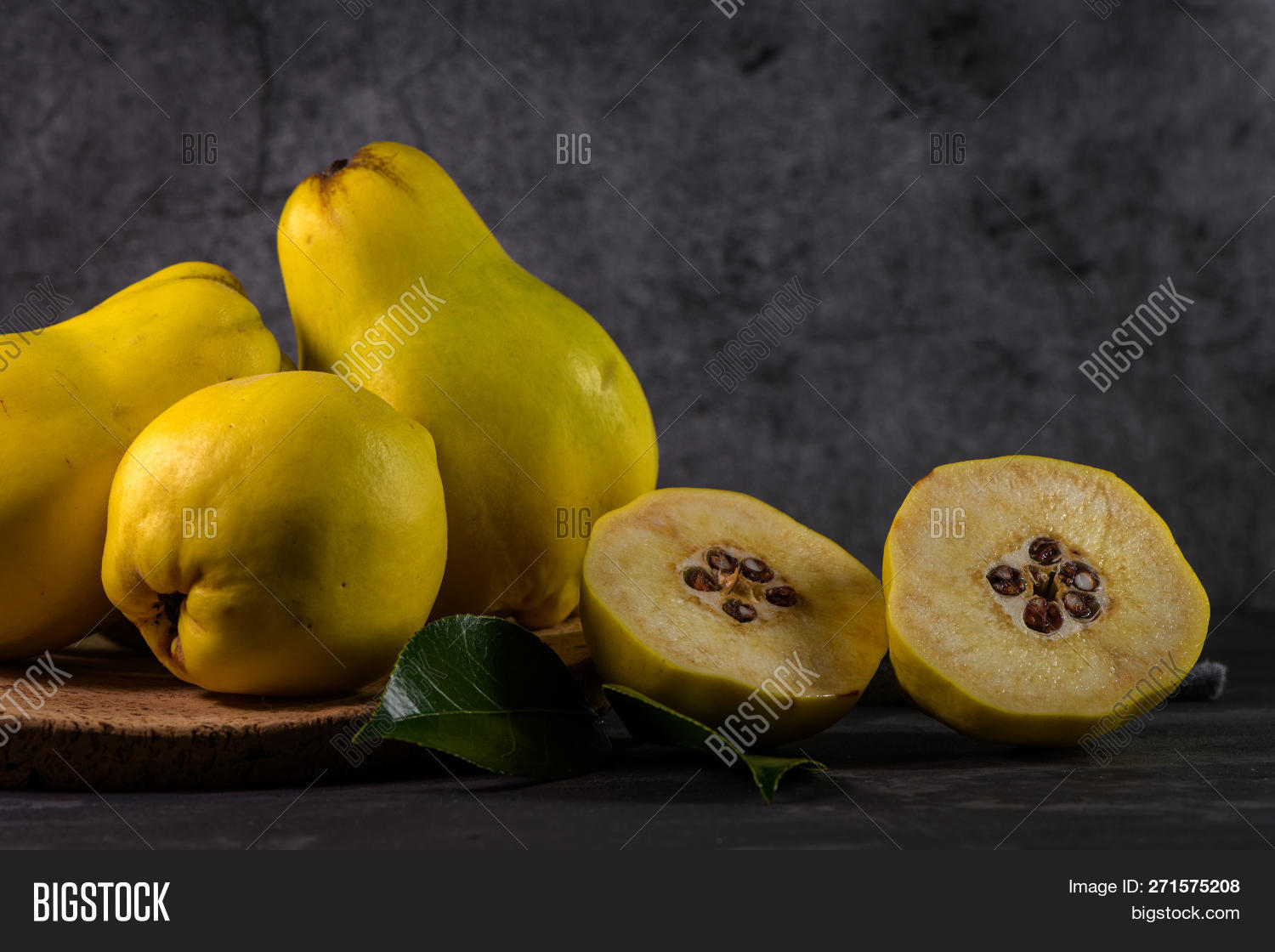Ripe Yellow Quinces Image & Photo (Free Trial) Bigstock