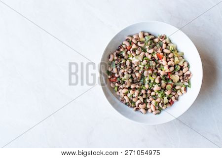Kidney Bean Salad With Tomatoes, Parsley And Dill / Borulce Salatasi / Salata.