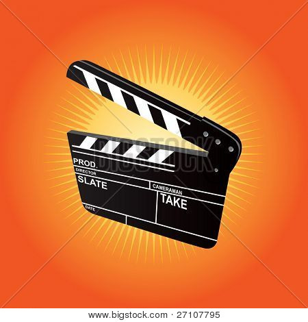 Film šindel - také dostupné vektoru verzí v této galerii